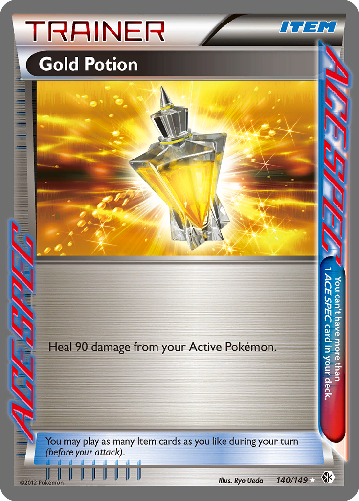 Gold Potion (140/149) [Black & White: Boundaries Crossed] | Shuffle n Cut Hobbies & Games
