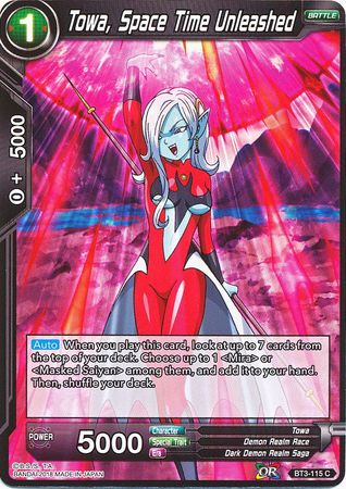Towa, Space Time Unleashed [BT3-115] | Shuffle n Cut Hobbies & Games