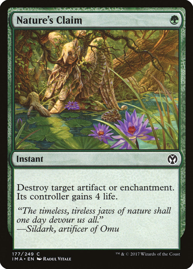 Nature's Claim [Iconic Masters] | Shuffle n Cut Hobbies & Games