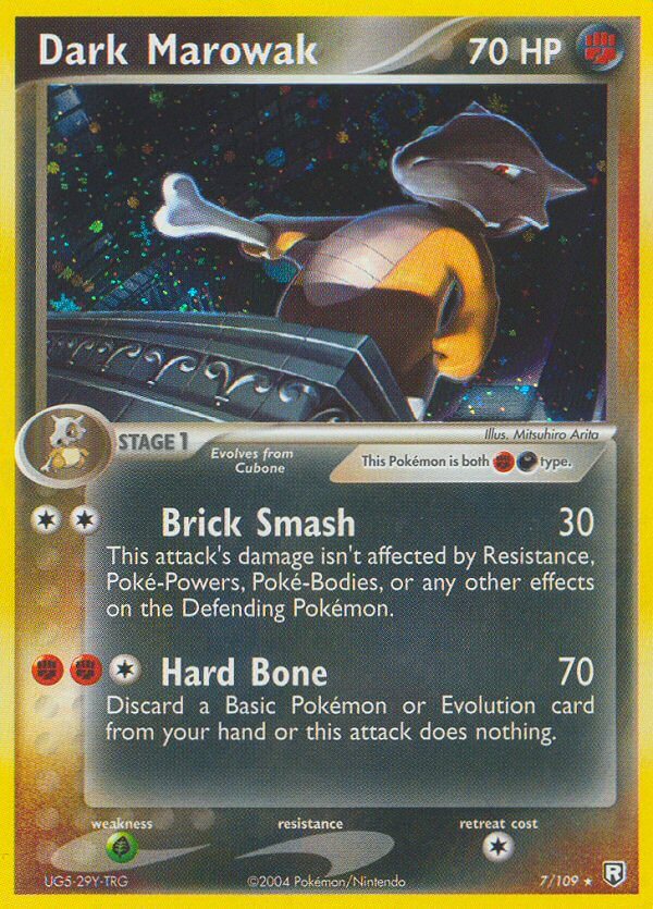 Dark Marowak (7/109) (Theme Deck Exclusive) [EX: Team Rocket Returns] | Shuffle n Cut Hobbies & Games