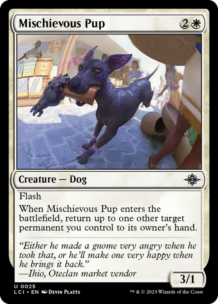 Mischievous Pup [The Lost Caverns of Ixalan] | Shuffle n Cut Hobbies & Games