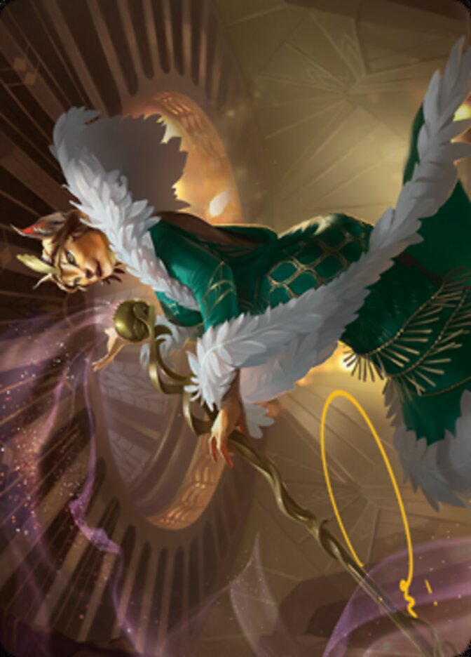 Kitt Kanto, Mayhem Diva Art Card (Gold-Stamped Signature) [Streets of New Capenna Art Series] | Shuffle n Cut Hobbies & Games