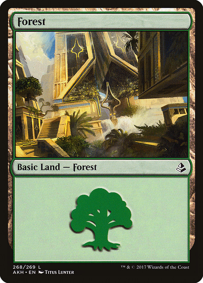 Forest (268) [Amonkhet] | Shuffle n Cut Hobbies & Games