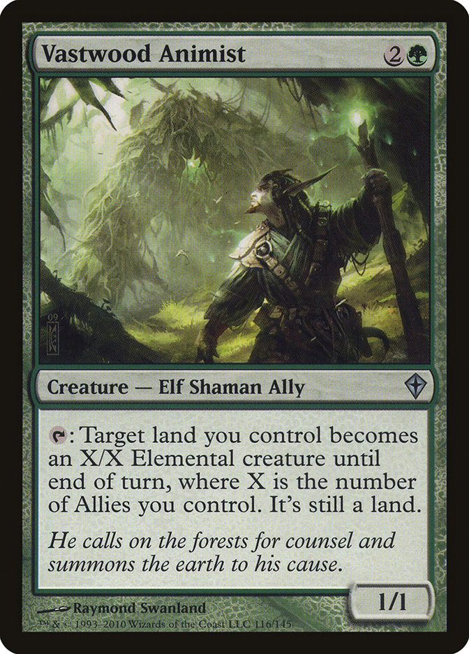 Vastwood Animist [Worldwake] | Shuffle n Cut Hobbies & Games