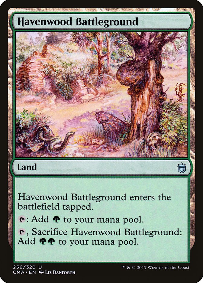 Havenwood Battleground [Commander Anthology] | Shuffle n Cut Hobbies & Games