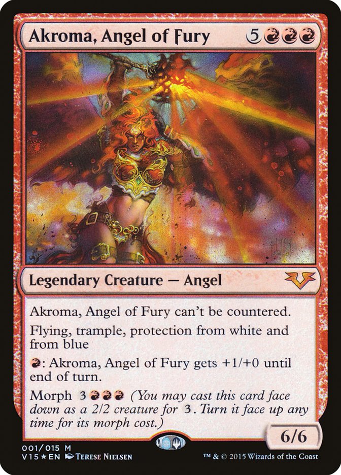 Akroma, Angel of Fury [From the Vault: Angels] | Shuffle n Cut Hobbies & Games