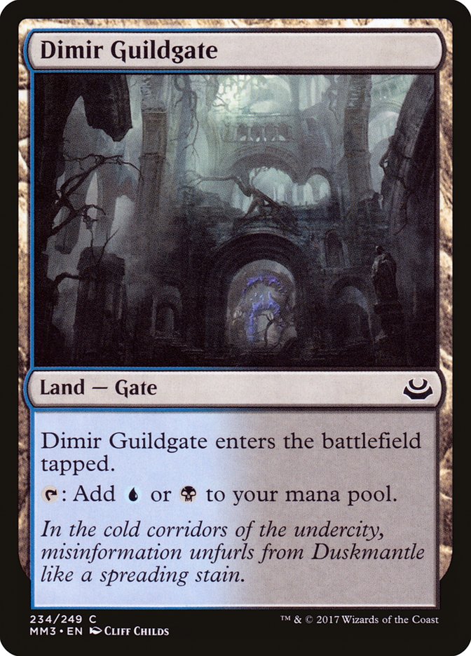 Dimir Guildgate [Modern Masters 2017] | Shuffle n Cut Hobbies & Games