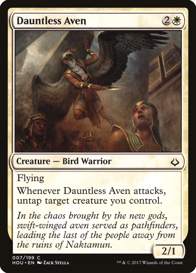 Dauntless Aven [Hour of Devastation] | Shuffle n Cut Hobbies & Games