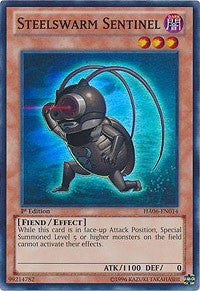 Steelswarm Sentinel [HA06-EN014] Super Rare | Shuffle n Cut Hobbies & Games