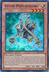 Vylon Pentachloro [HA06-EN037] Super Rare | Shuffle n Cut Hobbies & Games