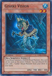 Gishki Vision [HA06-EN040] Super Rare | Shuffle n Cut Hobbies & Games