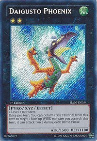 Daigusto Phoenix [HA06-EN054] Secret Rare | Shuffle n Cut Hobbies & Games
