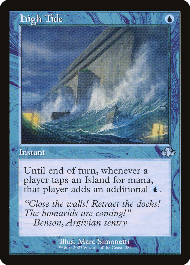 High Tide (Retro) [Dominaria Remastered] | Shuffle n Cut Hobbies & Games