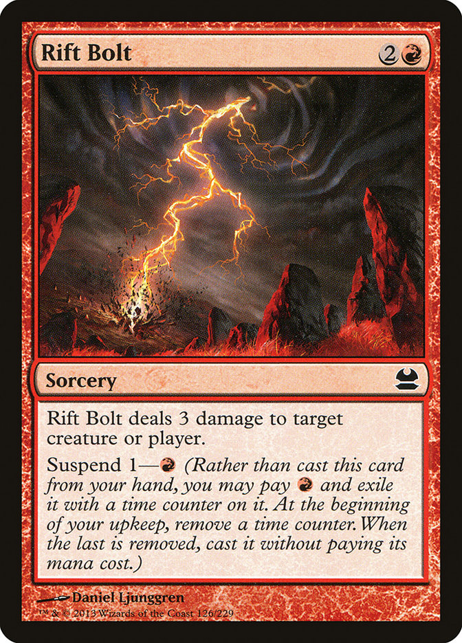 Rift Bolt [Modern Masters] | Shuffle n Cut Hobbies & Games