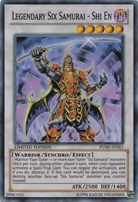 Legendary Six Samurai - Shi En [RYMP-ENSE1] Super Rare | Shuffle n Cut Hobbies & Games