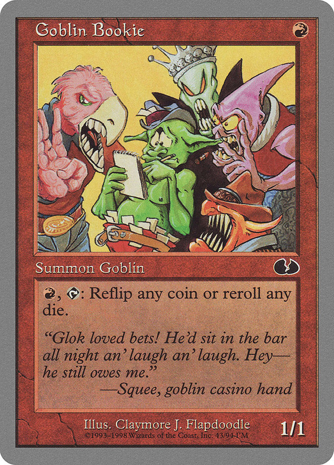 Goblin Bookie [Unglued] | Shuffle n Cut Hobbies & Games