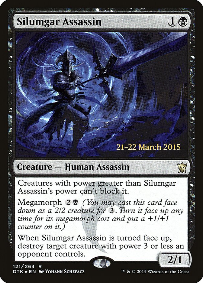 Silumgar Assassin [Dragons of Tarkir Prerelease Promos] | Shuffle n Cut Hobbies & Games