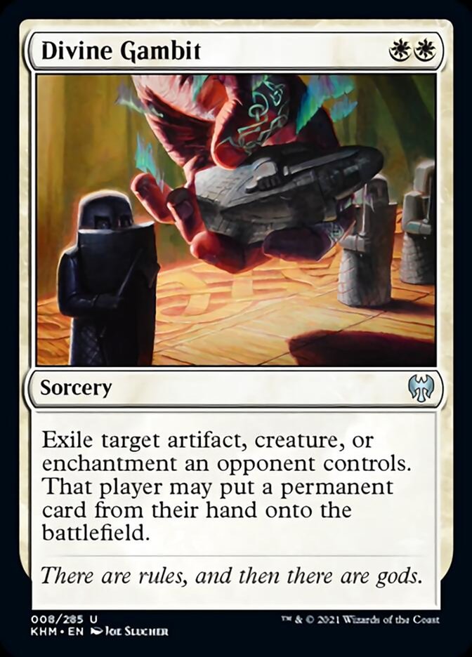 Divine Gambit [Kaldheim] | Shuffle n Cut Hobbies & Games