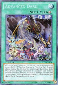 Advanced Dark [REDU-EN094] Secret Rare | Shuffle n Cut Hobbies & Games