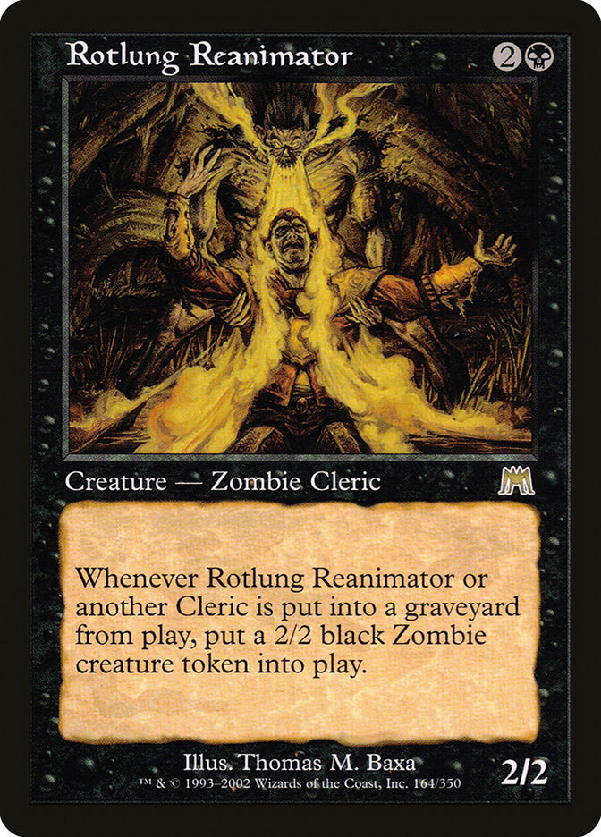 Rotlung Reanimator [Onslaught] | Shuffle n Cut Hobbies & Games