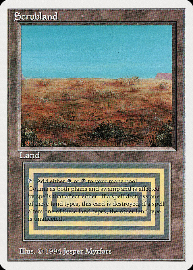 Scrubland [Summer Magic / Edgar] | Shuffle n Cut Hobbies & Games