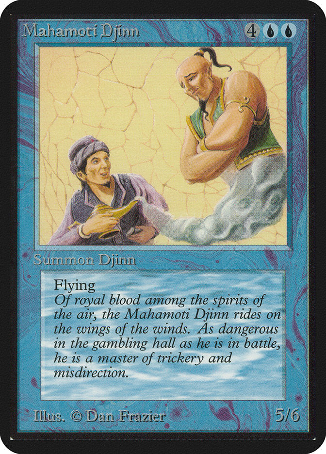 Mahamoti Djinn [Alpha Edition] | Shuffle n Cut Hobbies & Games
