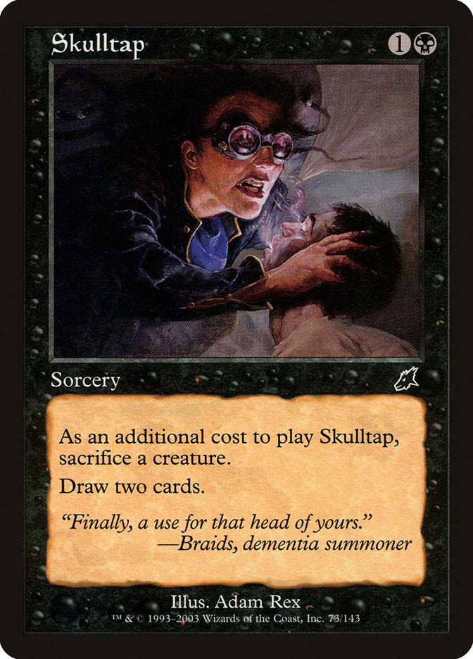 Skulltap [Scourge] | Shuffle n Cut Hobbies & Games