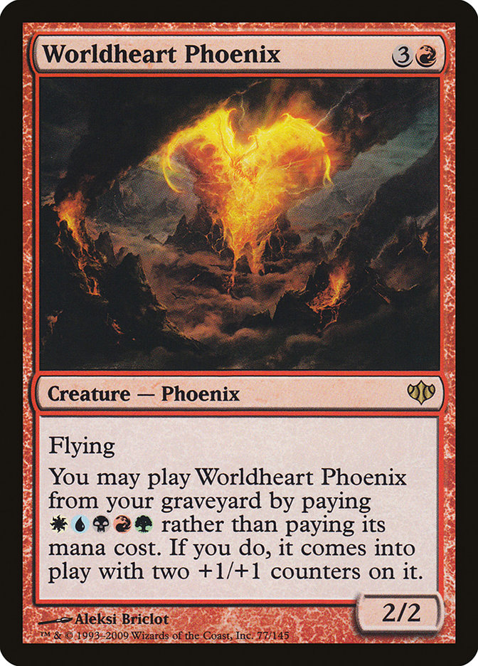 Worldheart Phoenix [Conflux] | Shuffle n Cut Hobbies & Games