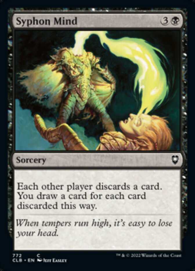Syphon Mind [Commander Legends: Battle for Baldur's Gate] | Shuffle n Cut Hobbies & Games