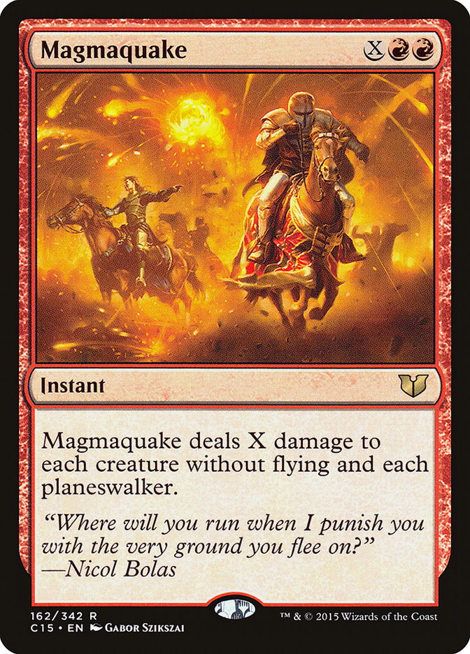 Magmaquake [Commander 2015] | Shuffle n Cut Hobbies & Games