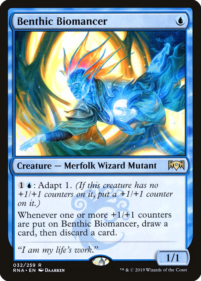 Benthic Biomancer [Ravnica Allegiance] | Shuffle n Cut Hobbies & Games