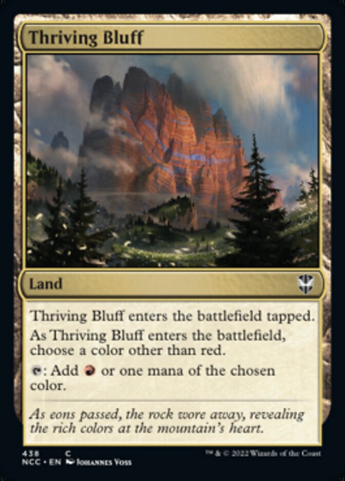 Thriving Bluff [Streets of New Capenna Commander] | Shuffle n Cut Hobbies & Games