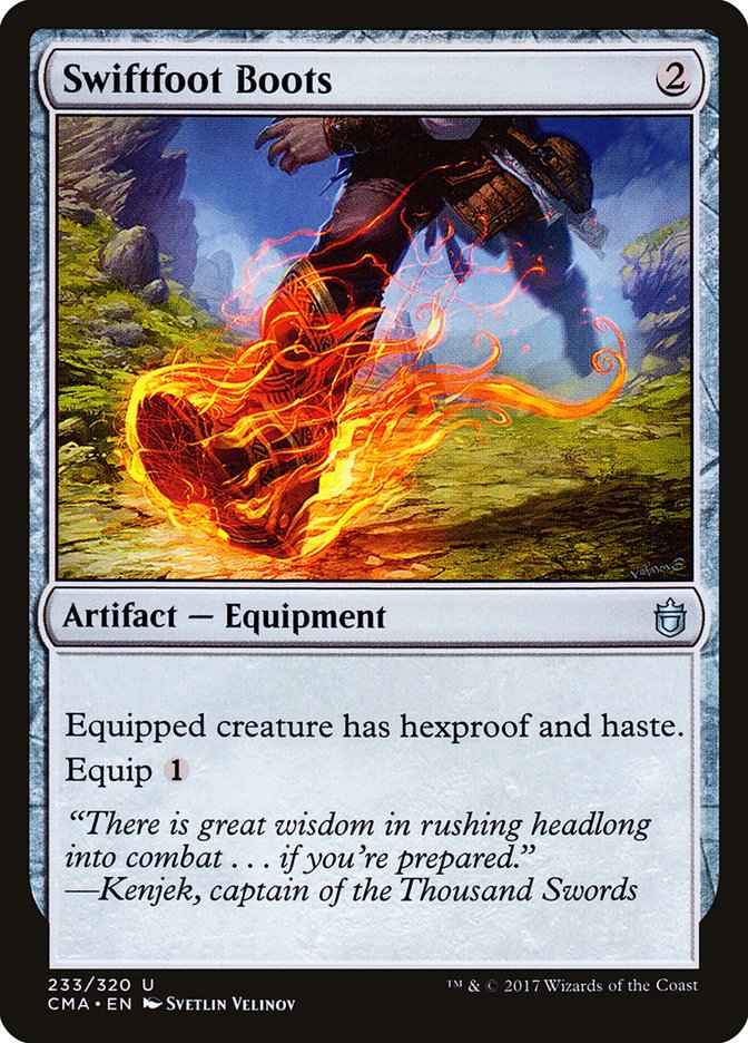 Swiftfoot Boots [Commander Anthology] | Shuffle n Cut Hobbies & Games