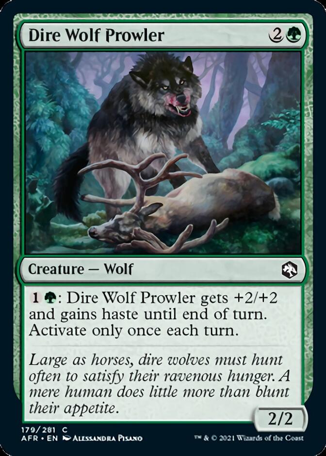 Dire Wolf Prowler [Dungeons & Dragons: Adventures in the Forgotten Realms] | Shuffle n Cut Hobbies & Games