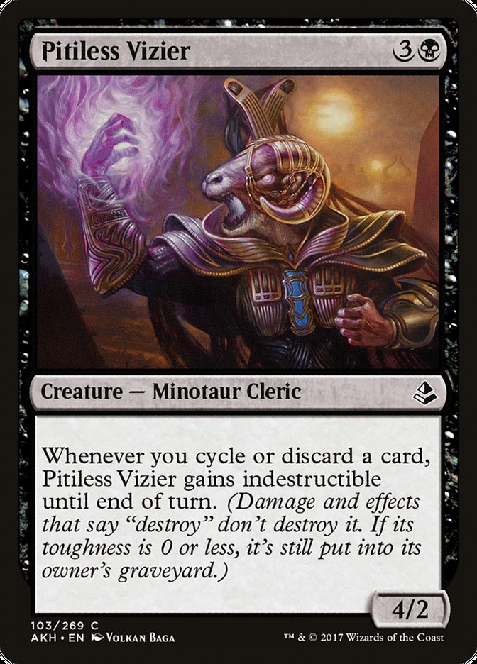 Pitiless Vizier [Amonkhet] | Shuffle n Cut Hobbies & Games