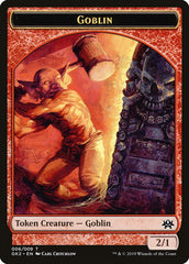 Dragon // Goblin Double-Sided Token [Ravnica Allegiance Guild Kit Tokens] | Shuffle n Cut Hobbies & Games