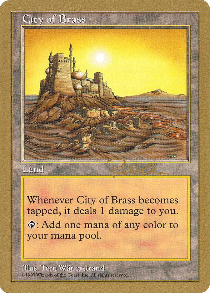 City of Brass (Paul McCabe) [World Championship Decks 1997] | Shuffle n Cut Hobbies & Games