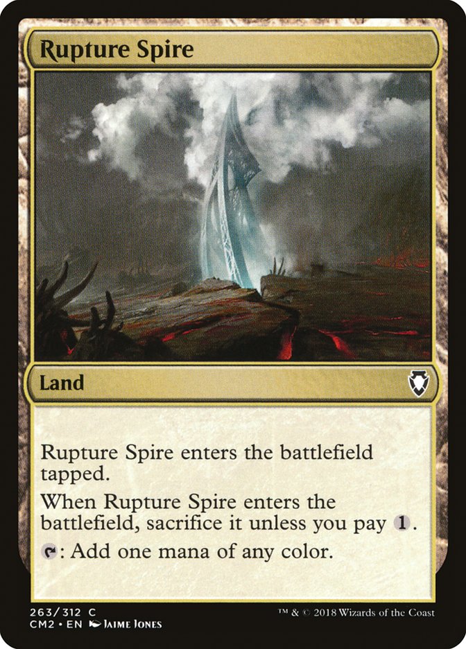 Rupture Spire [Commander Anthology Volume II] | Shuffle n Cut Hobbies & Games