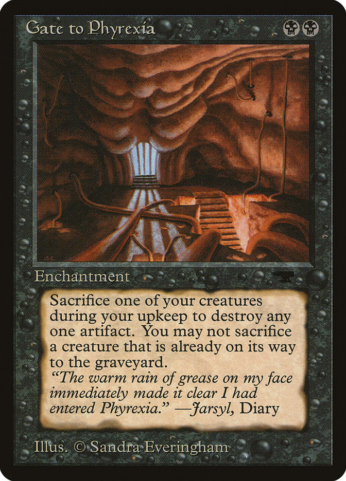 Gate to Phyrexia [Antiquities] | Shuffle n Cut Hobbies & Games