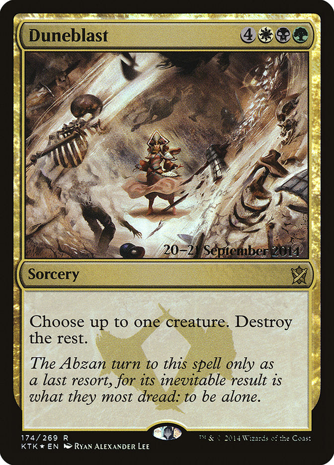 Duneblast [Khans of Tarkir Prerelease Promos] | Shuffle n Cut Hobbies & Games