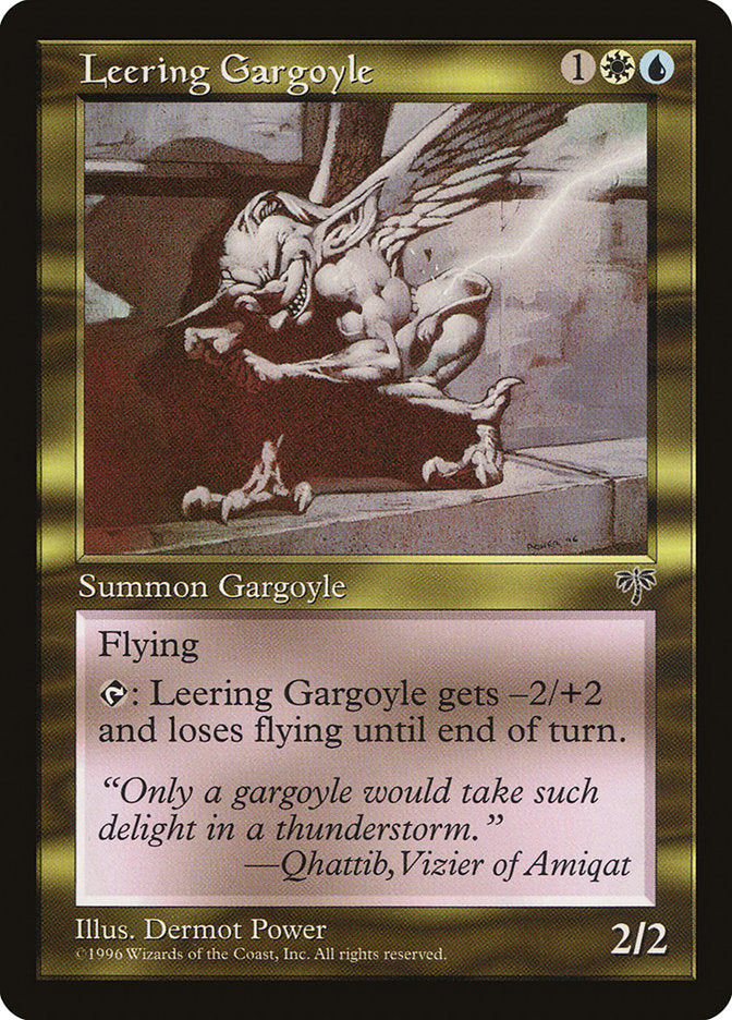 Leering Gargoyle [Mirage] | Shuffle n Cut Hobbies & Games
