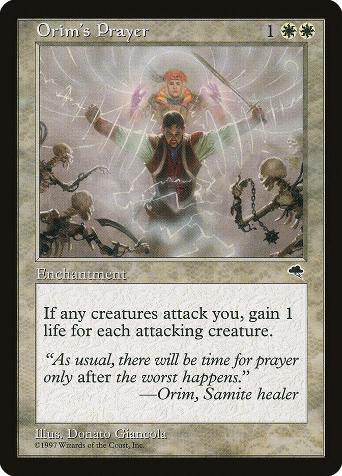 Orim's Prayer [Tempest] | Shuffle n Cut Hobbies & Games