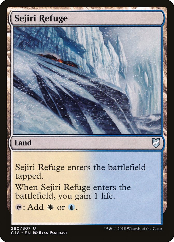 Sejiri Refuge [Commander 2018] | Shuffle n Cut Hobbies & Games
