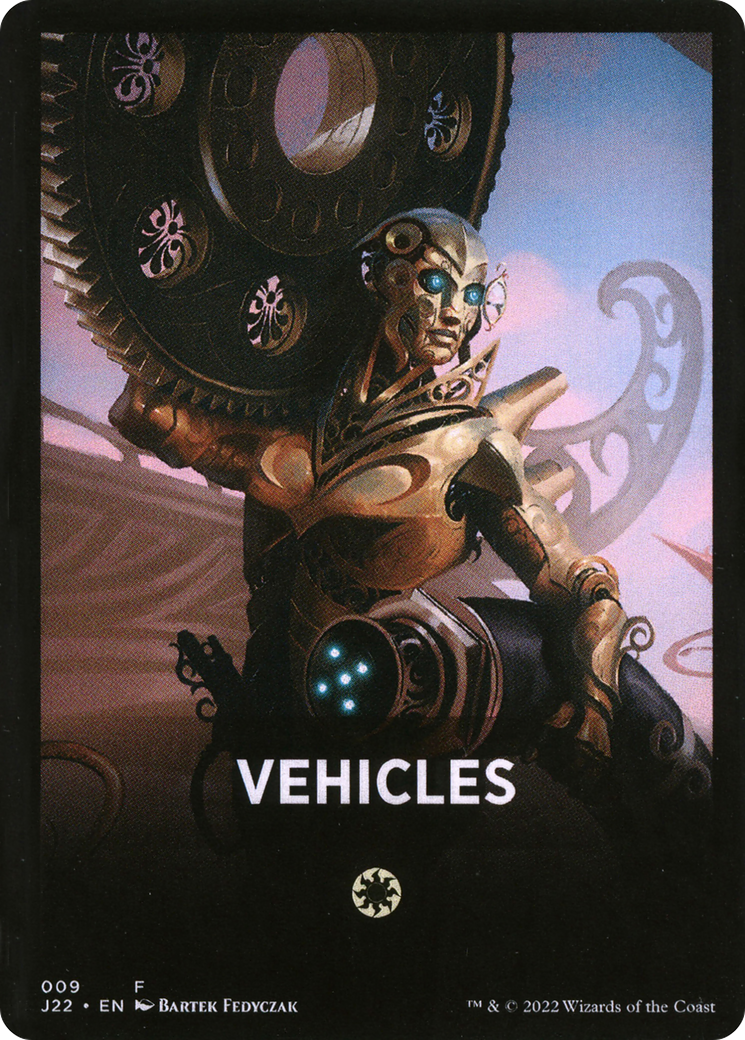Vehicles Theme Card [Jumpstart 2022 Front Cards] | Shuffle n Cut Hobbies & Games