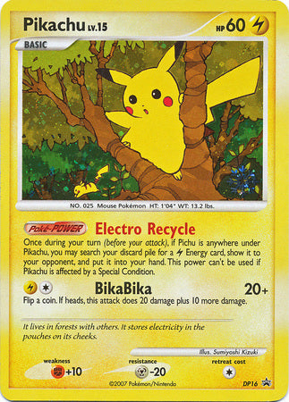 Pikachu (DP16) [Countdown Calendar Promos] | Shuffle n Cut Hobbies & Games