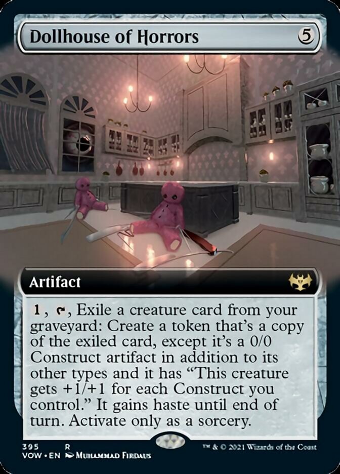 Dollhouse of Horrors (Extended Art) [Innistrad: Crimson Vow] | Shuffle n Cut Hobbies & Games