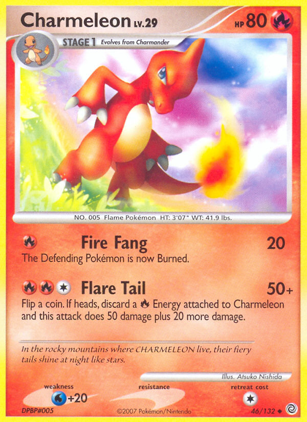 Charmeleon (46/132) [Diamond & Pearl: Secret Wonders] | Shuffle n Cut Hobbies & Games