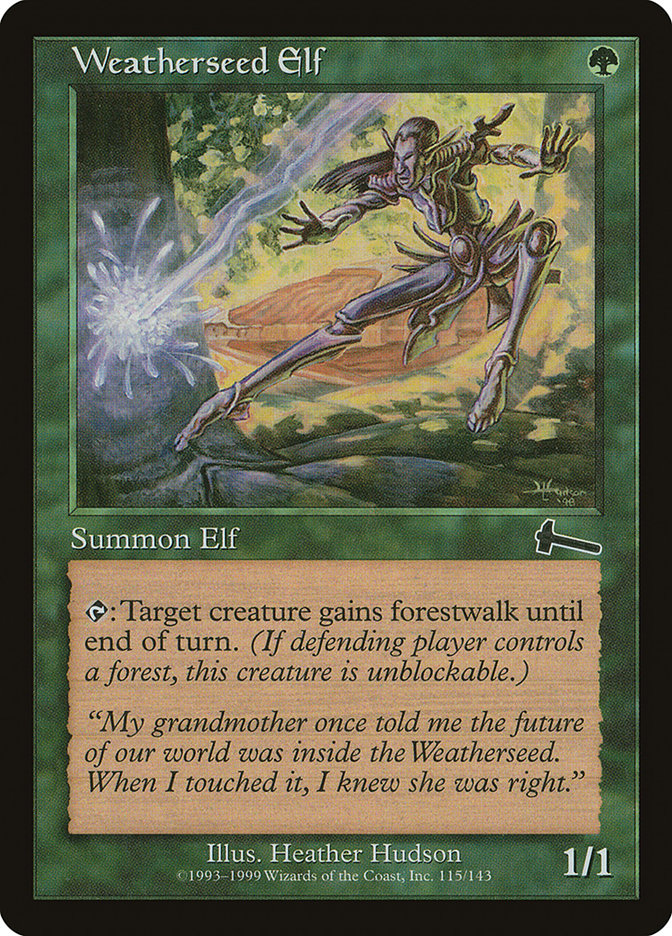 Weatherseed Elf [Urza's Legacy] | Shuffle n Cut Hobbies & Games