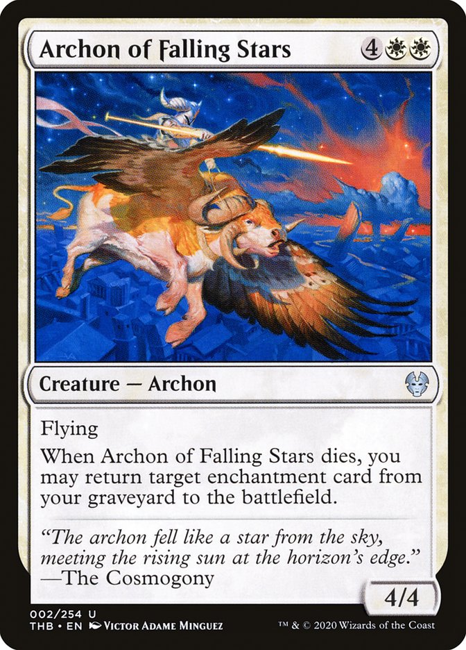 Archon of Falling Stars [Theros Beyond Death] | Shuffle n Cut Hobbies & Games