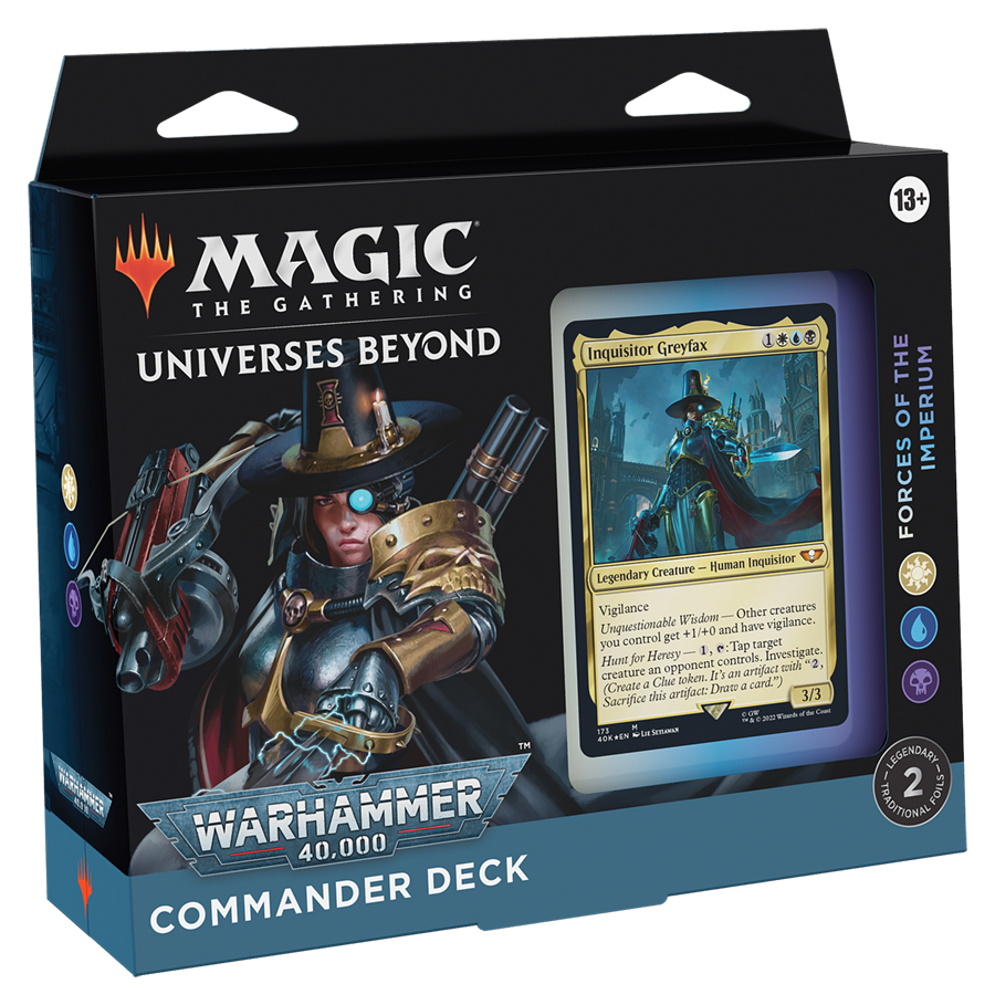 Warhammer 40,000 - Commander Deck (Forces of the Imperium) | Shuffle n Cut Hobbies & Games